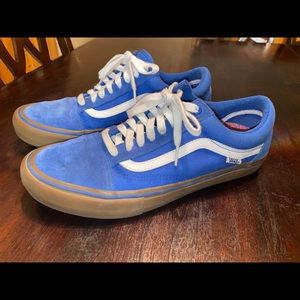 Vans Old Skool Pro men’s size 11 blue/gum